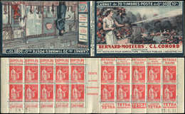 CARNETS (N°Cérès Jusqu'en1964) - 206  Paix, 50c. Rouge, N°283A, T IIA, S. 343-A, BERNARD-MOTEURS/CCC (robe Rouge), N°361 - Otros & Sin Clasificación