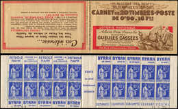 CARNETS (N°Cérès Jusqu'en1964) - 244  Paix, 90c. Bleu, N°368, T I, S. 50, GUEULES CASSEES, N°80412 Et Date 31/1/39 Tronq - Otros & Sin Clasificación