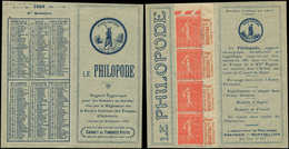 CARNETS Privées - Carnets Privés P19a : Semeuse Lignée, 50c. Rouge, N°199, LE PHILOPODE 1871 2ème Semestre 1929, TB - Other & Unclassified