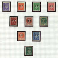 * TIMBRES DE LIBERATION - BOURGUEIL 1, 3/8 Et 10/12 : TB - Liberation