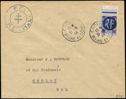 Let TIMBRES DE LIBERATION - CHOLET 27 : +50 Sur 1f50 Bleu Obl. 31/8/44 S. Env., TB, Signé Mayer - Liberación