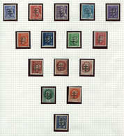 ** TIMBRES DE LIBERATION - CONFLANS SAINTE HONORINE 1/13 Et 15/16 : TB - Liberación