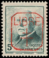 ** TIMBRES DE LIBERATION - MORNANT 15 : 5f. Vert-bleu, TB, Signé Mayer - Liberación