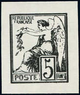 ** TIMBRES DE LIBERATION - LA MURE 8 : 5c. Noir, TB - Liberación