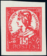 ** TIMBRES DE LIBERATION - LA MURE 9 : 15c. Rouge, TB - Liberación