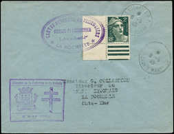 Let TIMBRES DE LIBERATION - LA ROCHELLE N°712 Cdf Obl. 8/5/45 Sur Env., Cachet Croix De Lorraine, TB - Liberation