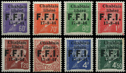 * TIMBRES DE LIBERATION - THONON 1/8 : La Série, TB - Liberation