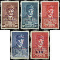 ** TIMBRES DE LIBERATION - VENCE 23/27 : La Série, TB - Liberation