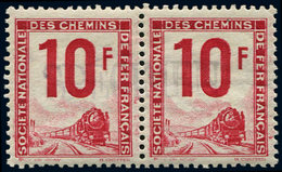 ** COLIS POSTAUX - Timbres Pour Tous Colis 10 : 10f. Carmin, PAIRE Surchargée SPECIMEN, TB, Cote Maury - Other & Unclassified