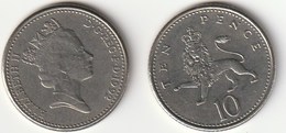 10 PENCE - REGNO UNITO - 1992 - 10 Pence & 10 New Pence