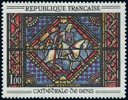 ** VARIETES - 1427   Sens, SANS Le Vert, TB - Unused Stamps