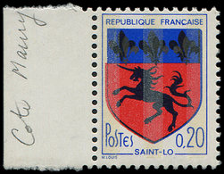 ** VARIETES - 1510   Saint-Lô, Licorne NOIRE, Fleurs De Lys DOUBLES En Noir Et Argent, TB - Unused Stamps