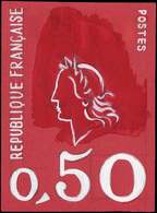 VARIETES - Type Béquet, Gouache Préparatoire 0,50 Motif Cheffer, Signée Au Verso, TB - Unused Stamps