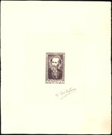 EPREUVES D'ARTISTES ET D'ATELIER - 931   Manet, épreuve D'artiste En Violet Noir, Signée, TB - Artist Proofs