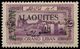 * ALAOUITES PA 7a : 5p. Violet Du Grand Liban, TB - Other & Unclassified