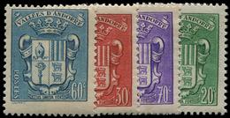 * ANDORRE 47/60 : Série Armoiries, TB - Used Stamps