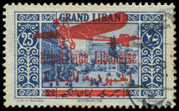 GRAND LIBAN PA 37 : 25p. Bleu, Oblitéré, TB - Other & Unclassified