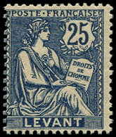 ** LEVANT 24 : 25c. Bleu, TB - Other & Unclassified