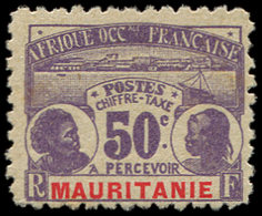 ** MAURITANIE Taxe 14 : 50c. Violet, Dentelé 11, TB - Otros & Sin Clasificación