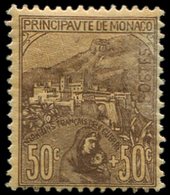 ** MONACO 31 : 50c. + 50c. Brun Sur Orange, TB - Used Stamps