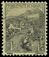 MONACO 32 : 1f. + 1f. Noir Sur Jaune, Obl., TB - Used Stamps