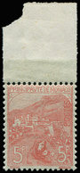 ** MONACO 33 : 5f. + 5f. Rose Sur Verdâtre, Bdf, Centrage Parfait, Superbe - Used Stamps