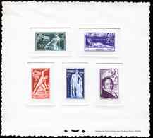 MONACO 314/18 : Bosio, épreuve Collective, TB - Used Stamps