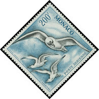 ** MONACO PA 67 : 200f. Mouettes, Dentelé 13, TB - Airmail