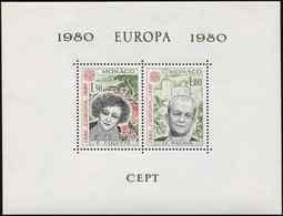 ** MONACO BF Spéciaux 13 : Europa 1980, TB - Blocks & Sheetlets