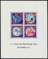 ** POLYNESIE FRANCAISE BF 2 : Jeux Du Pacifique Sud, TB - Blocks & Sheetlets