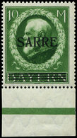 ** SARRE 31 : 10m. Vert-jaune, Bdf, TB - Nuevos