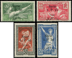 * SYRIE 149/52 : Série J.O. 1924, Surcharge BILINGUE, TB - Otros & Sin Clasificación