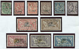 ZANZIBAR 47/57 : Série Surchargée De 1902-03, Obl., Exemplaires Choisis, TB - Used Stamps