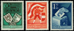 ** AUTRICHE 788/90 : Plébiscite Carinthien, TB - Other & Unclassified