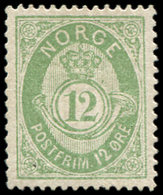 * NORVEGE 40 : 12s. Vert-jaune, Petit Cl., TB - Nuevos