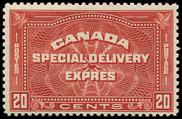 ** CANADA Exprès 5 : 20c. Rouge-brun, TB - Other & Unclassified