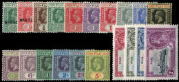 * FIDJI 81/96 Et 97/100 : War Stamp, Série De 1923-27 Et Jubilé, TB - Fidji (...-1970)