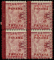 (*) PANAMA (REPUBLIQUE) 85 : 5c. Sur 1p. Carmin, Surcharges Diverses, TB - Panamá