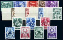 (*) Indonésie, Lot De Non Dentelés Entre 1955 Et 1957, Dont Thème Scoutisme, Toujours (*), TB - Collections (with Albums)