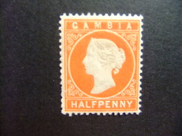 Gambia Gambie 1880 Reina Victoria  Yvert 5 * MH - Gambia (...-1964)