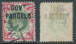 1902 GREAT BRITAIN USED OFFICIAL STAMPS O78 1s DULL GREEN AND CARMINE - Service