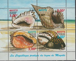 Mayotte  2000  Bloc N° 4  Neuf  X X  Coquillage - Blocs-feuillets