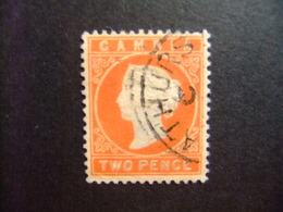 Gambia Gambie 1886 Reina Victoria  Yvert 14 FU - Gambia (...-1964)