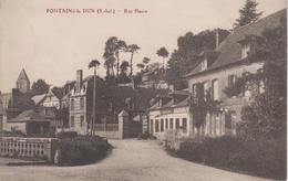 CPA Fontaine-le-Dun - Rue Haute - Fontaine Le Dun