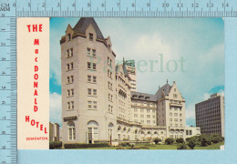 Edmonton Alberta Canada -The McDonald Hotel - Postcard Carte Postale - Edmonton