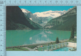 Banff Alberta Canada -  Lake Louise & Victoria Glacier - Postcard Carte Postale - Calgary