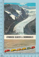 Alberta Canada -  Columbia Icefields  And Snowmobiles - Postcard Carte Postale - Edmonton