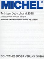 MICHEL Deutschland+EURO Münzen 2018 New 30€ Ab 1871 DR 3.Reich BRD DDR Numismatik Coins Catalogue 978-3-95402-230-4 - Kunstführer