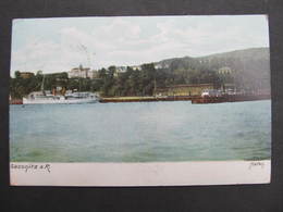 AK SASSNITZ 1922 Schiff   //  D*32432 - Sassnitz