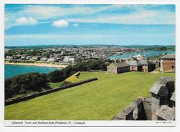 Falmouth Town And Harbour From Pendennis Pt. - John Hinde - Falmouth